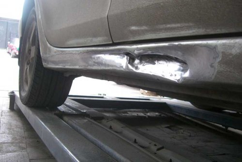 Способы ремонта порогов автомобиля