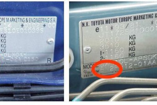 Номер кузова Toyota Avensis: стандарты и расшифровка Вин