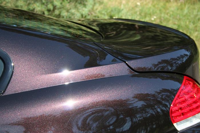 Как производится покраска автомобиля металликом?